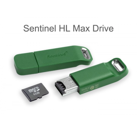 Sentinel HL (HASP) MAX Drive Micro SD - локальний USB-ключ для захисту